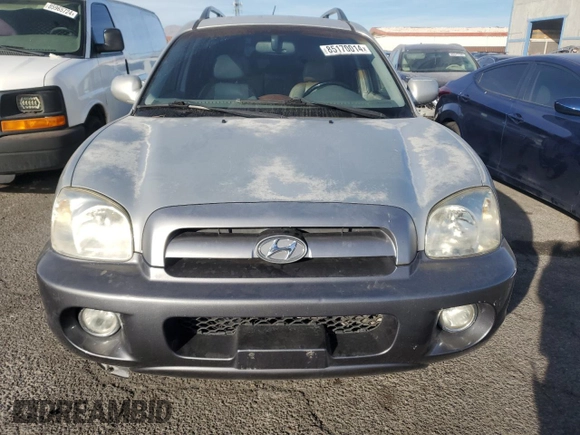 2006 Hyundai Santa Fe GLS z VIN KM8SC13EX6U095404, wystawiony jako Copart lot #85170014 z przebiegiem 147 133 mil mil oraz Szkoda całkowita • Salvage title. Historia ofert i sprzedaży dostępna na DreamBid. Obrazek 5.