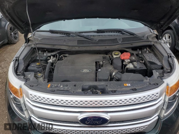 2013 Ford Explorer XLT with VIN 1FM5K8D87DGB51909, listed as a Copart auction lot 52037275 with 115,493 mi miles and Salvage Title. Bid and sale history available at carsss.com. Image 12.
