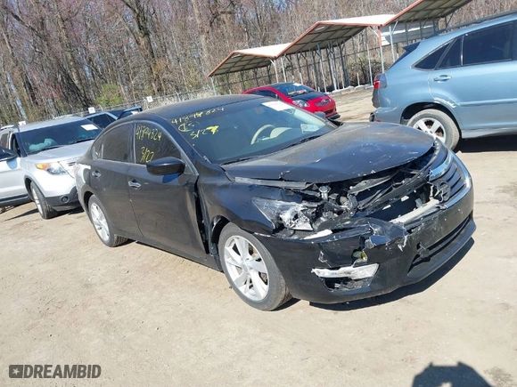 2013 Nissan Altima 2.5 SL with VIN 1N4AL3AP0DN414967, listed as a IAAI auction lot 41894824 with 103,801 mi miles. Bid and sale history available at carsss.com. Image 1.