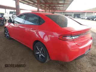 2016 Dodge Dart SE with VIN 1C3CDFAA1GD623758, listed as a IAAI auction lot 41938521 with 119,930 mi miles. Bid and sale history available at carsss.com. Image 3.