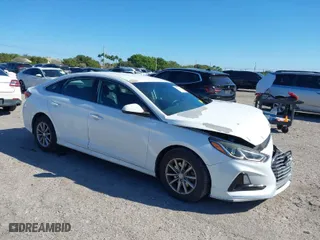 2019 Hyundai Sonata SE with VIN 5NPE24AF5KH787107, listed as a IAAI auction lot 41726970 with 148,943 mi miles. Bid and sale history available at carsss.com. Image 1.
