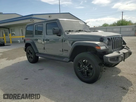 2020 Jeep Wrangler Unlimited Sport Altitude z VIN 1C4HJXDN0LW134426, wystawiony jako Copart lot #58575095 z przebiegiem 30 044 mil mil oraz Szkoda całkowita • Salvage title. Historia ofert i sprzedaży dostępna na DreamBid. Obrazek 13.