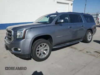 2018 GMC Yukon XL SLT z VIN 1GKS2GKC9JR368603, wystawiony jako Copart lot #58073985 z przebiegiem Nie podano mil oraz Szkoda całkowita • Salvage title. Historia ofert i sprzedaży dostępna na DreamBid. Obrazek 1.