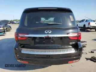 2020 Infiniti QX80 LUXE with VIN JN8AZ2NF4L9703222, listed as a Copart auction lot 66903364 with 99,705 mi miles and Clean Title. Bid and sale history available at carsss.com. Image 6.