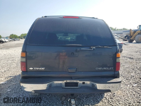 2004 Chevrolet Tahoe LT with VIN 1GNEC13ZX4J304070, listed as a Copart auction lot 59779655 with 123,241 mi miles and Salvage title. Bid and sale history available at DreamBid. Image 6.