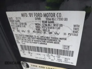 2011 Ford F-150 XL with VIN 1FTFW1EF4BFC28952, listed as a IAAI auction lot 41792908 with 122,460 mi miles. Bid and sale history available at carsss.com. Image 9.
