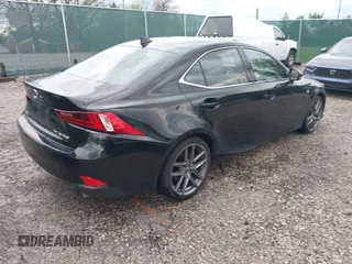 2015 Lexus IS 250 with VIN JTHCF1D20F5024578, listed as a IAAI auction lot 41922767 with 106,913 mi miles and . Bid and sale history available at DreamBid. Image 4.