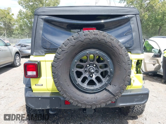 2023 Jeep Wrangler Sport with VIN 1C4HJXDG5PW693865, listed as a IAAI auction lot 40068881 with 12,149 mi miles and . Bid and sale history available at DreamBid. Image 17.