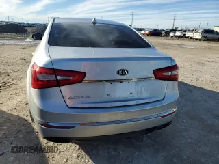 2016 Kia Cadenza Premium with VIN KNALN4D78G5215357, listed as a Copart auction lot 86891674 with 139,693 mi miles and Salvage Title. Bid and sale history available at carsss.com. Image 6.
