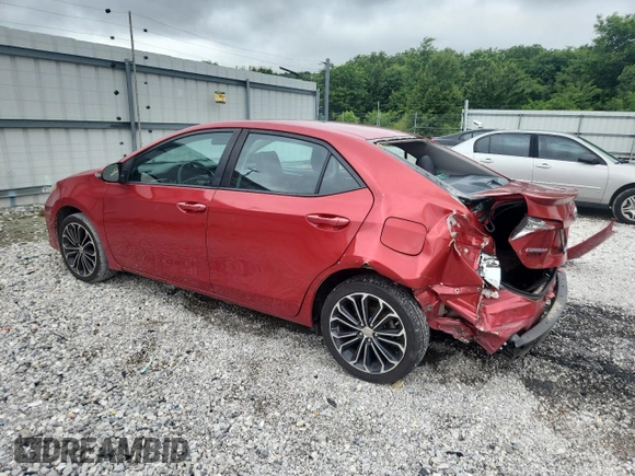 2016 Toyota Corolla L with VIN 5YFBURHE1GP533184, listed as a Copart auction lot 59697975 with 47,820 mi miles and Salvage title. Bid and sale history available at DreamBid. Image 2.