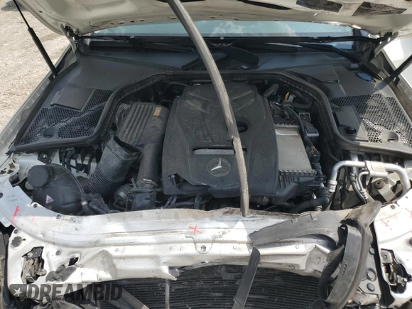 2017 Mercedes-Benz C 300 with VIN 55SWF4KBXHU228730, listed as a Copart auction lot 54656695 with 97,503 mi miles and Salvage title. Bid and sale history available at DreamBid. Image 11.