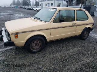 1979 Volkswagen Rabbit z VIN 1793801579, wystawiony jako Copart lot #89217815 z przebiegiem 13 577 mil mil oraz Tytuł czysty. Historia ofert i sprzedaży dostępna na DreamBid. Obrazek 1.