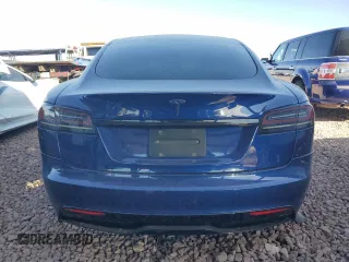 2023 Tesla Model S with VIN 5YJSA1E57PF498760, listed as a Copart auction lot 88494905 with 39,521 mi miles and Salvage title. Bid and sale history available at DreamBid. Image 6.