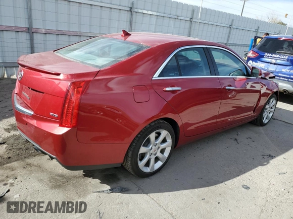 2013 Cadillac ATS Performance z VIN 1G6AJ5S33D0141577, wystawiony jako Copart lot #48540454 z przebiegiem 98 286 mil mil oraz Szkody całkowita. Historia ofert i sprzedaży dostępna na DreamBid. Obrazek 3.