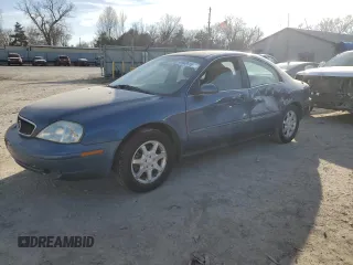 2002 Mercury Sable GS with VIN 1MEFM50U02A626139, listed as a Copart auction lot 43663415 with 141,482 mi miles and Salvage Title. Bid and sale history available at carsss.com. Image 1.