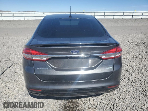 2017 Ford Fusion SE with VIN 3FA6P0H94HR142409, listed as a Copart auction lot 58325775 with 64,462 mi miles and Salvage title. Bid and sale history available at DreamBid. Image 6.