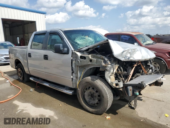 2008 Ford F-150 XL with VIN 1FTRW12W08FB19771, listed as a Copart auction lot 49075345 with 0 mi miles and Salvage Title. Bid and sale history available at carsss.com. Image 4.