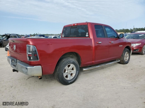2010 Dodge Ram 1500 ST with VIN 1D7RB1GP1AS204151, listed as a Copart auction lot 45370175 with 193,281 mi miles and Clean Title. Bid and sale history available at carsss.com. Image 3.