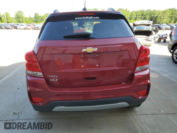 2020 Chevrolet Trax LT with VIN 3GNCJLSB2LL251045, listed as a Copart auction lot 57127135 with 85,989 mi miles and Salvage title. Bid and sale history available at DreamBid. Image 6.
