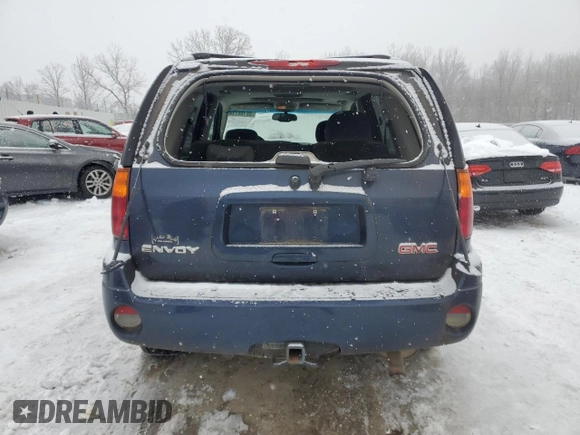 2007 GMC Envoy SLE with VIN 1GKDS13S672284168, listed as a Copart auction lot 86166114 with 200,816 mi miles and Non Repairable. Bid and sale history available at carsss.com. Image 6.