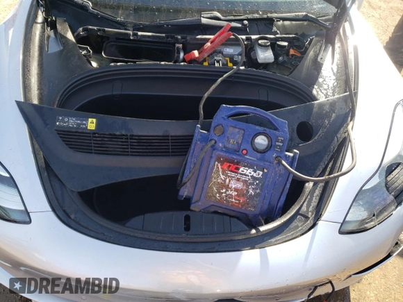 2018 Tesla Model 3 Long Range Battery with VIN 5YJ3E1EB1JF069197, listed as a Copart auction lot 48069465 with Not Provided miles and Salvage Title. Bid and sale history available at DreamBid. Image 11.