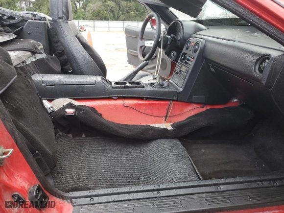 1991 Mazda MX-5 Miata Special Edition with VIN JM1NA3518M0205593, listed as a Copart auction lot 86584614 with 270,621 mi miles and Non Repairable. Bid and sale history available at carsss.com. Image 10.
