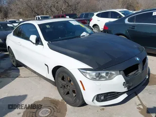 2014 BMW 4 Series 428i xDrive with VIN WBA3N9C50EF722242, listed as a IAAI auction lot 41526322 with 134,254 mi miles and . Bid and sale history available at carsss.com. Image 1.