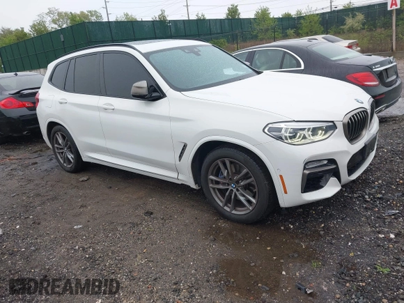 2019 BMW X3 M40i with VIN 5UXTS3C58K0Z04969, listed as a IAAI auction lot 42192974 with 79,621 mi miles and . Bid and sale history available at DreamBid. Image 1.