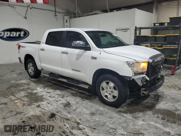 2008 Toyota Tundra Limited z VIN 5TFEV58128X069115, wystawiony jako Copart lot #54872315 z przebiegiem 247 278 mil mil oraz Szkoda całkowita • Salvage title. Historia ofert i sprzedaży dostępna na DreamBid. Obrazek 4.