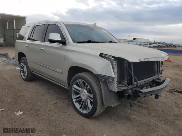2016 Cadillac Escalade Premium Collection with VIN 1GYS4CKJ7GR118325, listed as a Copart auction lot 83502114 with 109,658 mi miles and Salvage Title. Bid and sale history available at carsss.com. Image 4.