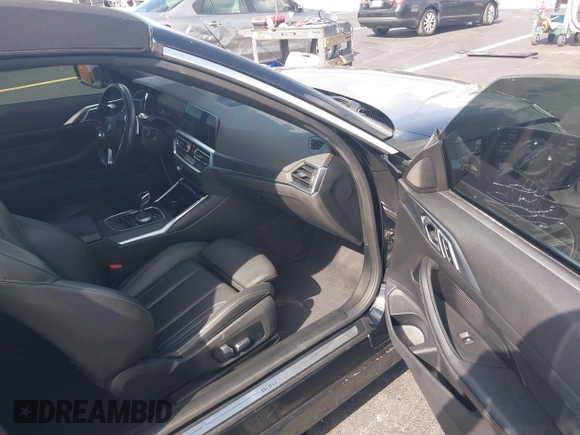 2023 BMW 4 Series 430i with VIN WBA23AT03PCL81706, listed as a IAAI auction lot 42534918 with 42,362 mi miles and . Bid and sale history available at DreamBid. Image 5.