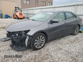 2017 Toyota Camry Hybrid LE z VIN 4T1BD1FK4HU218812, wystawiony jako Copart lot #54827295 z przebiegiem 62 959 mil mil oraz Szkoda całkowita • Salvage title. Historia ofert i sprzedaży dostępna na DreamBid. Obrazek 1.