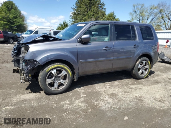 2015 Honda Pilot SE with VIN 5FNYF4H36FB055134, listed as a Copart auction lot 52310075 with 171,753 mi miles and Salvage Title. Bid and sale history available at DreamBid. Image 1.