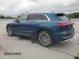 2019 Audi e-tron Prestige with VIN WA1VAAGE2KB025123, listed as a Copart auction lot 51862085 with 31,513 mi miles and Salvage Title. Bid and sale history available at DreamBid. Image 2.