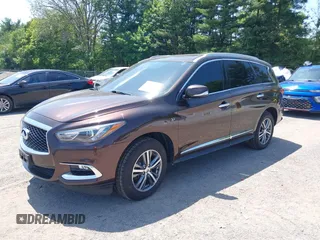 2019 Infiniti QX60 Luxe z VIN 5N1DL0MM0KC569160, wystawiony jako IAAI lot #42580368 z przebiegiem 32 923 mil mil oraz . Historia ofert i sprzedaży dostępna na DreamBid. Obrazek 2.