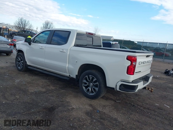 2022 Chevrolet Silverado 1500 RST with VIN 3GCUDEET5NG690627, listed as a IAAI auction lot 41832932 with 39,435 mi miles and . Bid and sale history available at DreamBid. Image 3.