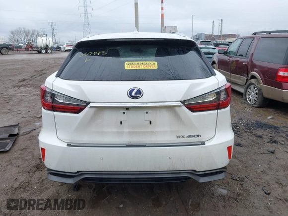 2019 Lexus RX with VIN 2T2BGMCA1KC037143, listed as a IAAI auction lot 41720474 with 101,971 mi miles. Bid and sale history available at carsss.com. Image 17.