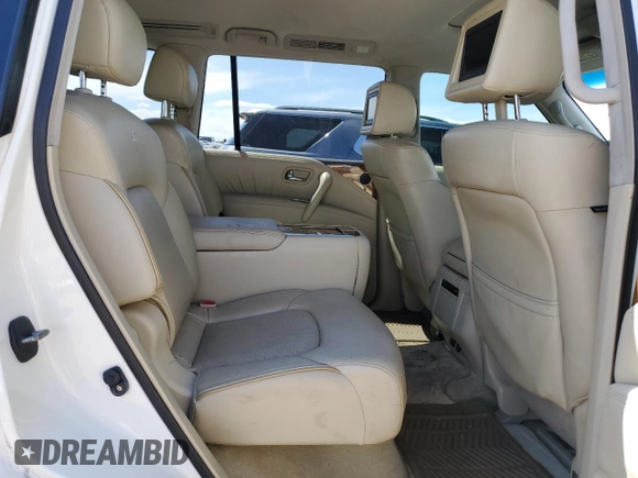 2011 Infiniti QX56 7-passenger with VIN JN8AZ2NEXB9005414, listed as a Copart auction lot 54880575 with 174,929 mi miles and Clean Title. Bid and sale history available at carsss.com. Image 11.