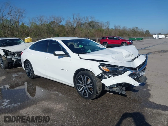 2023 Chevrolet Malibu RS with VIN 1G1ZG5ST1PF251147, listed as a IAAI auction lot 41217383 with 36,281 mi miles and . Bid and sale history available at DreamBid. Image 1.