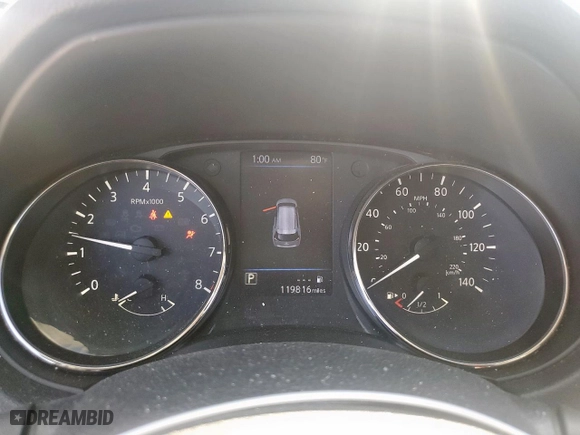 2018 Nissan Rogue S with VIN KNMAT2MT7JP510253, listed as a Copart auction lot 48883615 with 119,816 mi miles and Salvage Title. Bid and sale history available at carsss.com. Image 9.