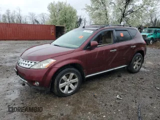 2006 Nissan Murano SL with VIN JN8AZ08W96W540119, listed as a Copart auction lot 51924195 with 149,414 mi miles and Clean Title. Bid and sale history available at DreamBid. Image 1.