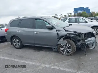 2017 Nissan Pathfinder S with VIN 5N1DR2MN0HC658402, listed as a IAAI auction lot 41857093 with 142,070 mi miles and . Bid and sale history available at DreamBid. Image 14.