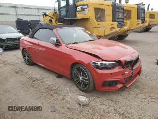 2018 BMW 2 Series M240i with VIN WBA2N1C50JVC28060, listed as a Copart auction lot 79338914 with 40,370 mi miles and Salvage Title. Bid and sale history available at carsss.com. Image 4.