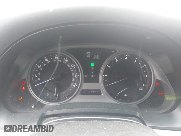 2006 Lexus IS 350 with VIN JTHBE262265010490, listed as a IAAI auction lot 41910749 with 179,472 mi miles and . Bid and sale history available at DreamBid. Image 7.