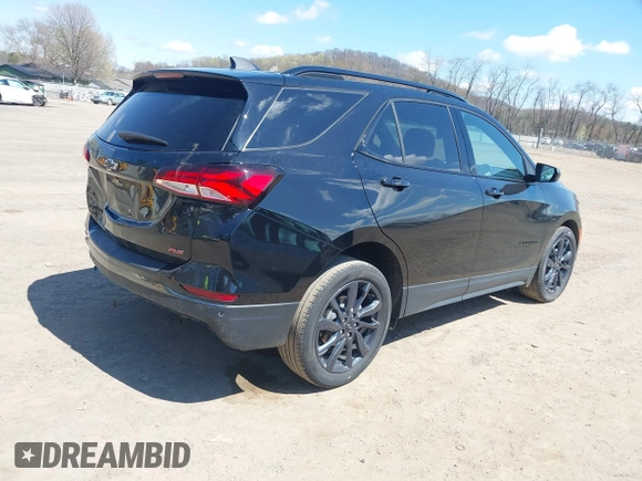 2022 Chevrolet Equinox RS with VIN 2GNAXMEVXN6148187, listed as a IAAI auction lot 42059131 with 28,109 mi miles and . Bid and sale history available at DreamBid. Image 4.