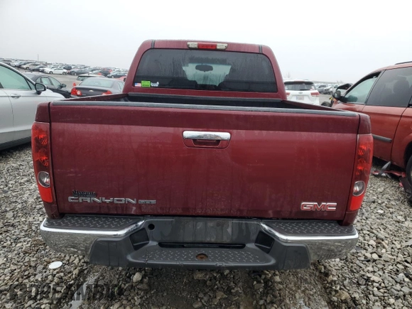 2009 GMC Canyon SLE1 with VIN 1GTCS139498113374, listed as a Copart auction lot 45015005 with 205,967 mi miles and Salvage Title. Bid and sale history available at carsss.com. Image 6.