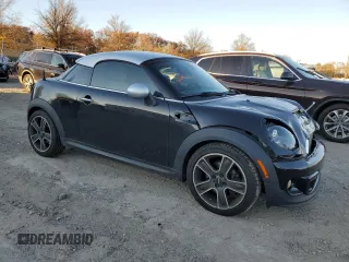2013 MINI Coupe S z VIN WMWSX3C53DT466665, wystawiony jako Copart lot #79497824 z przebiegiem 94 767 mil mil oraz Szkody całkowita. Historia ofert i sprzedaży dostępna na DreamBid. Obrazek 4.