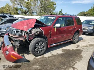2007 Mercury Mountaineer Premier with VIN 4M2EU48817UJ06045, listed as a Copart auction lot 71610734 with 171,335 mi miles and Salvage Title. Bid and sale history available at carsss.com. Image 1.