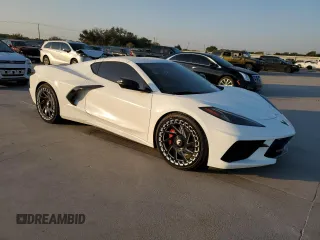 2022 Chevrolet Corvette 1LT with VIN 1G1YA2D44N5110707, listed as a Copart auction lot 75176874 with 12,056 mi miles and Clean Title. Bid and sale history available at carsss.com. Image 4.