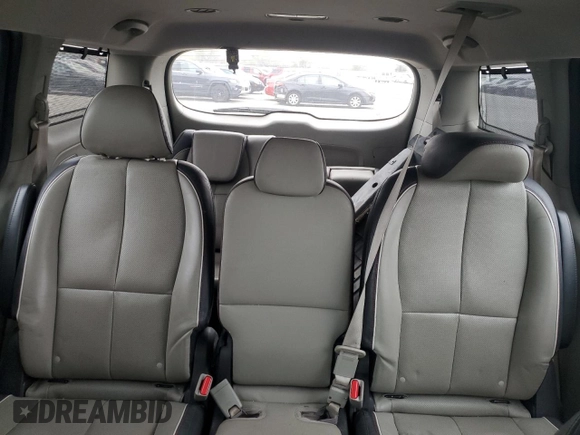 2015 Kia Sedona SX with VIN KNDMC5C17F6036445, listed as a Copart auction lot 43666375 with 143,470 mi miles and Clean Title. Bid and sale history available at carsss.com. Image 10.